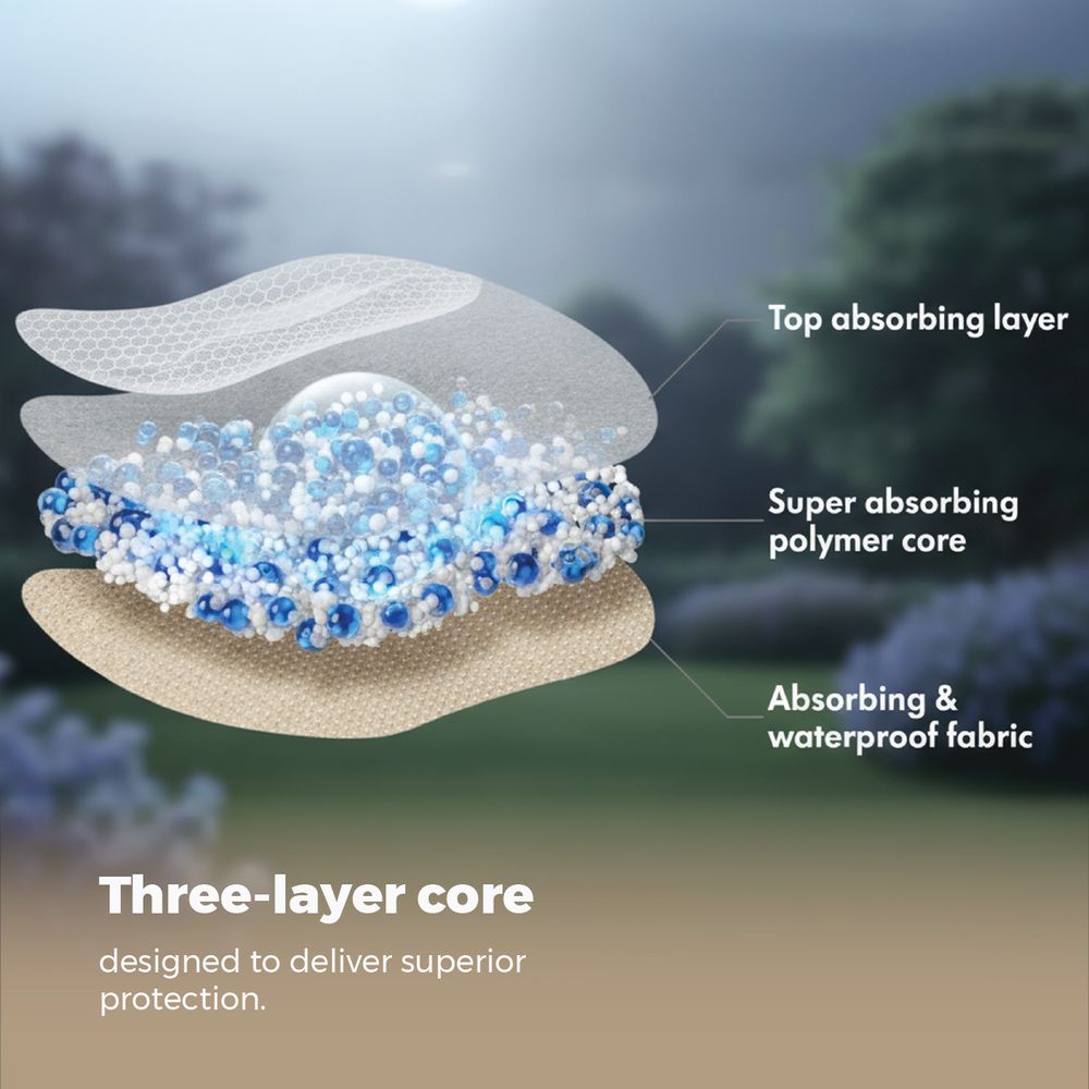 Nurtur Cozi Disposable Nursing Breast Pads Set - 200 Pcs