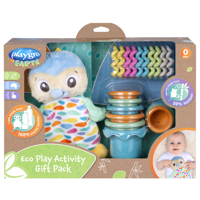 Playgro - Eco Play Activity Gift Pack Penguin