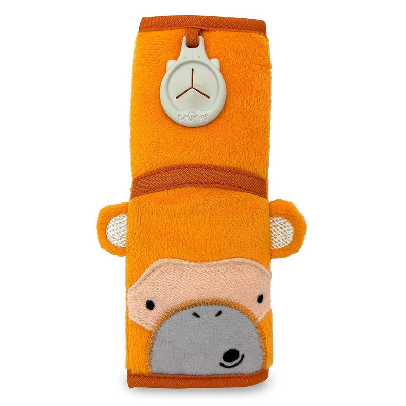 Trunki - Child Seat Belt Strap Cushion Mylo The Monkey - Orange