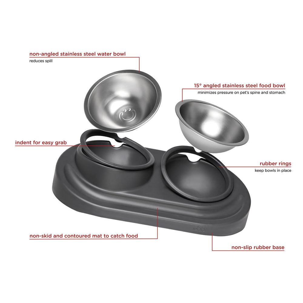 Ubbi Pet Feeding Bowl