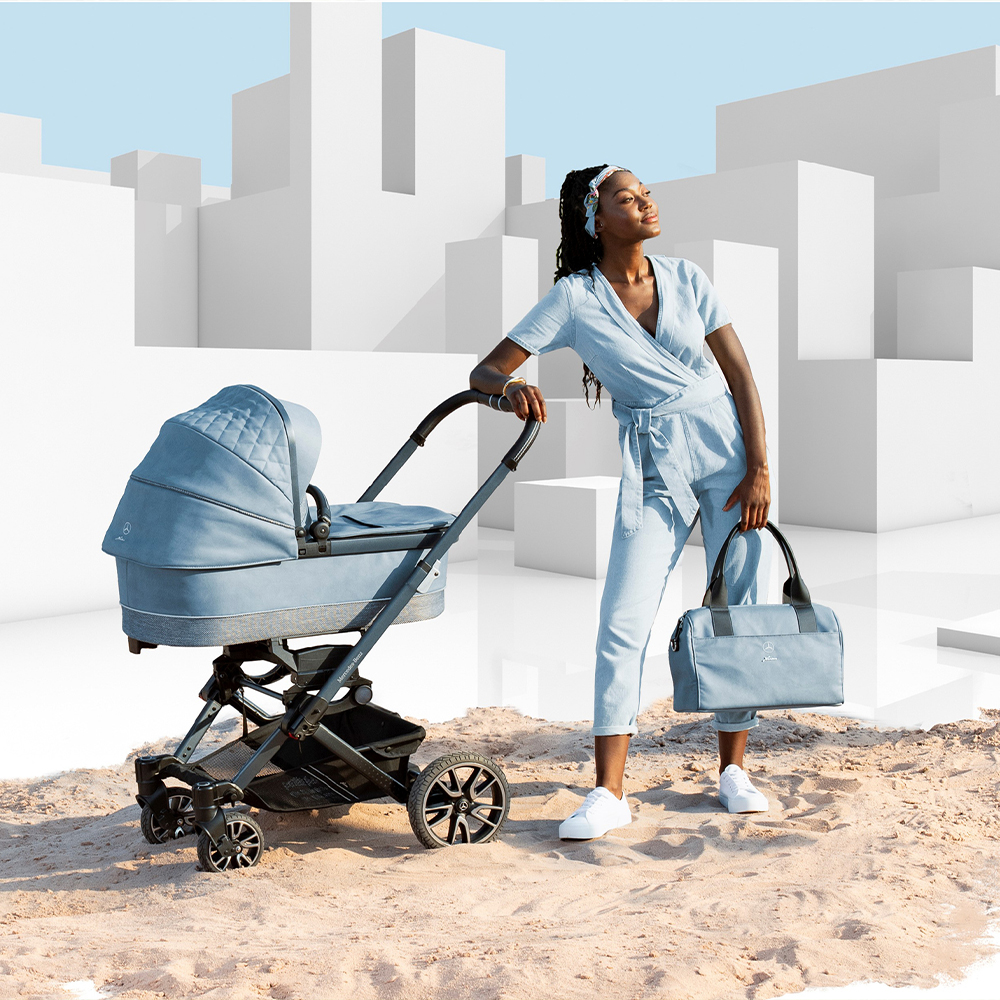 Hartan - Mercedes-Benz Avantgarde Changing Diaper Bag - Denim Blue