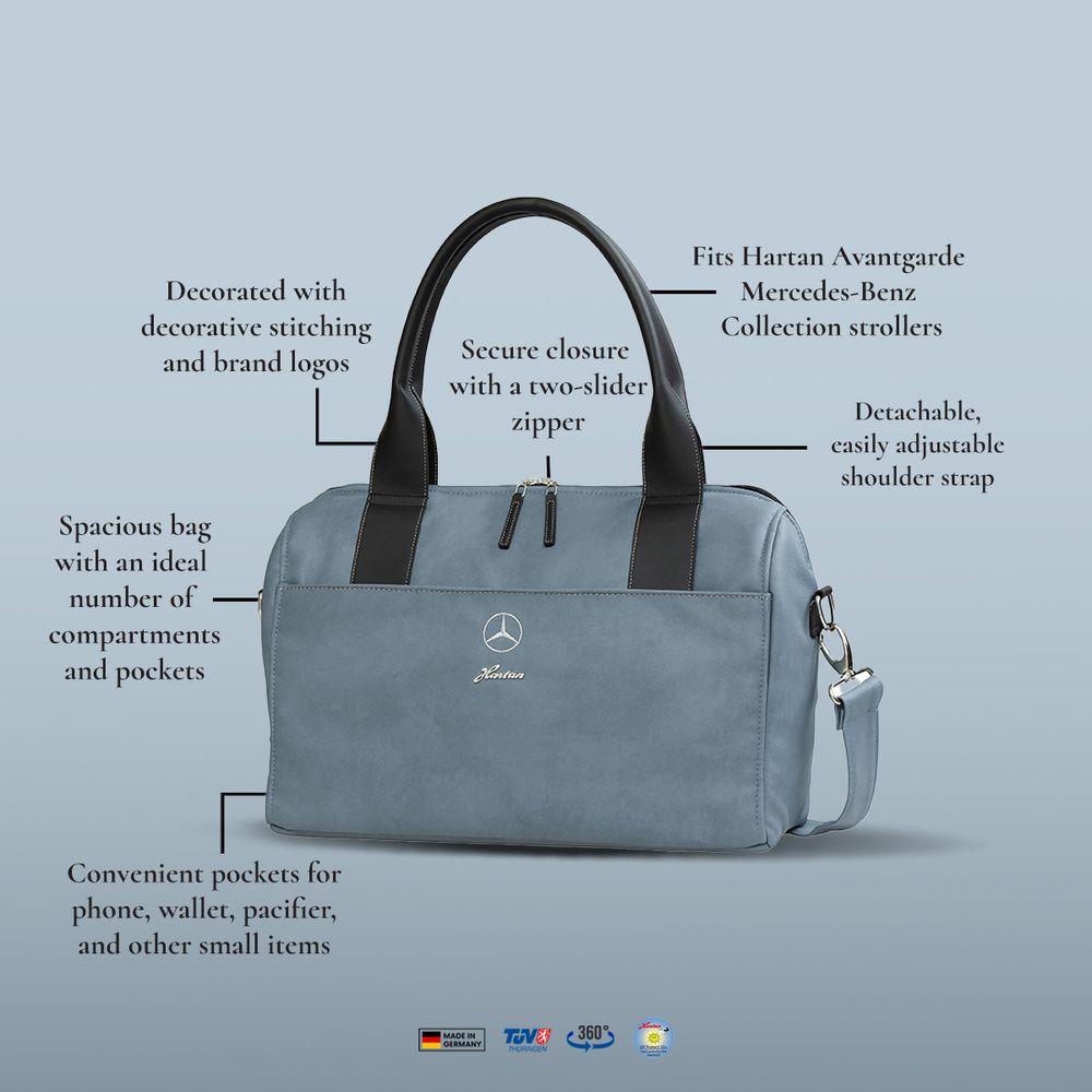 Hartan - Mercedes-Benz Avantgarde Changing Diaper Bag - Denim Blue