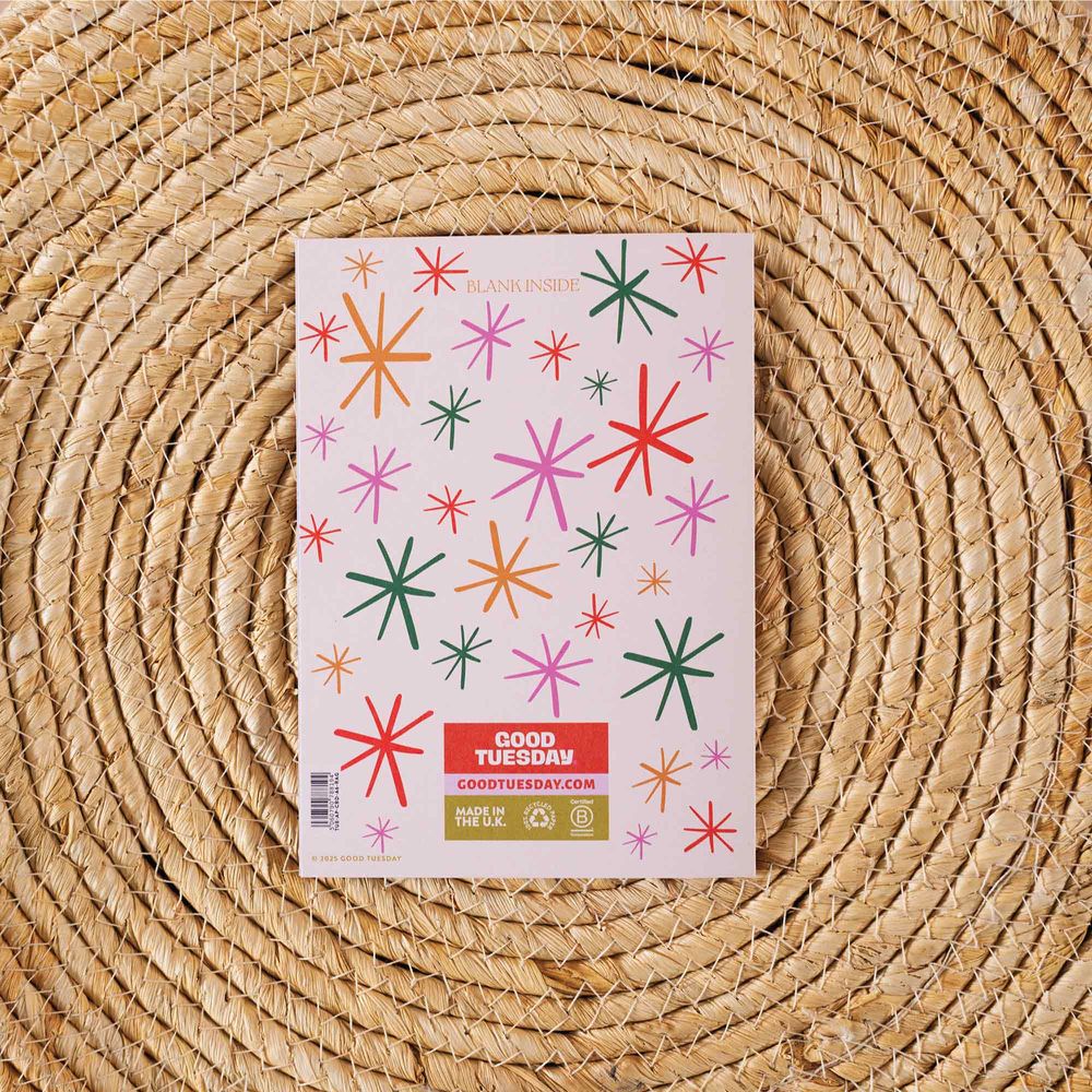 Good Tuesday - A6 Greeting Card With Envelope - Raise A Glass