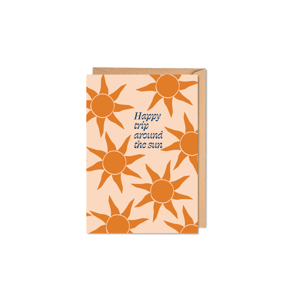 Good Tuesday - A6 Birthday Greeting Card With Envelope - Sunbeam