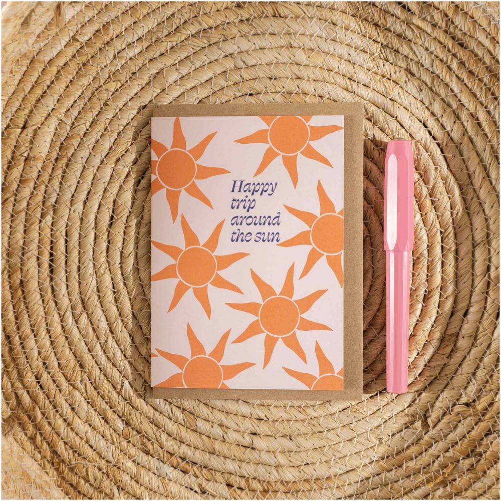 Good Tuesday - A6 Birthday Greeting Card With Envelope - Sunbeam
