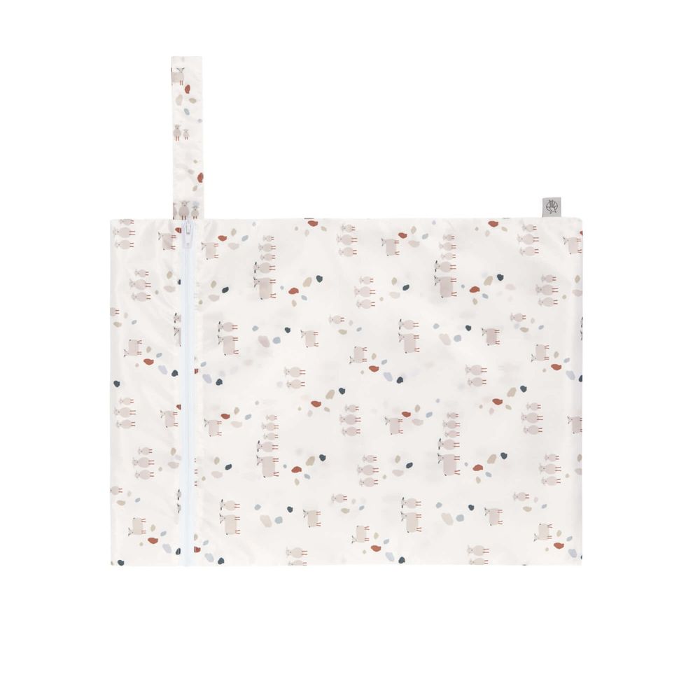 Lassig - Tiny Farmer Collection Wet Bags - Dots/Sheep - 2 Pcs