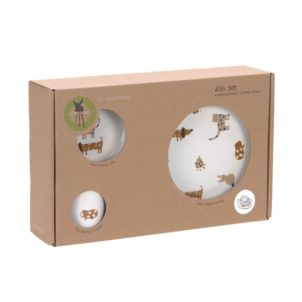 Lassig Little Mateys Children's Tableware Set - 3 Pcs