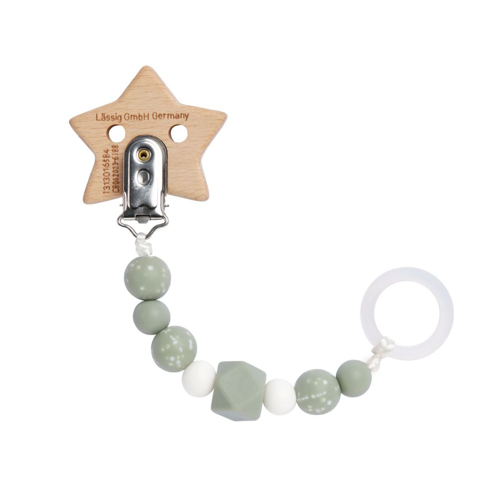 Lassig - Little Universe Collection Soother Holder - Star