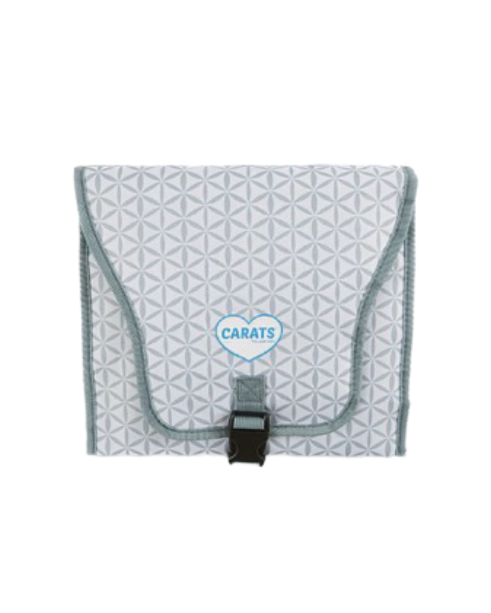 Cool Carat - Geometric Design Car Seat Cooler - Grey/White