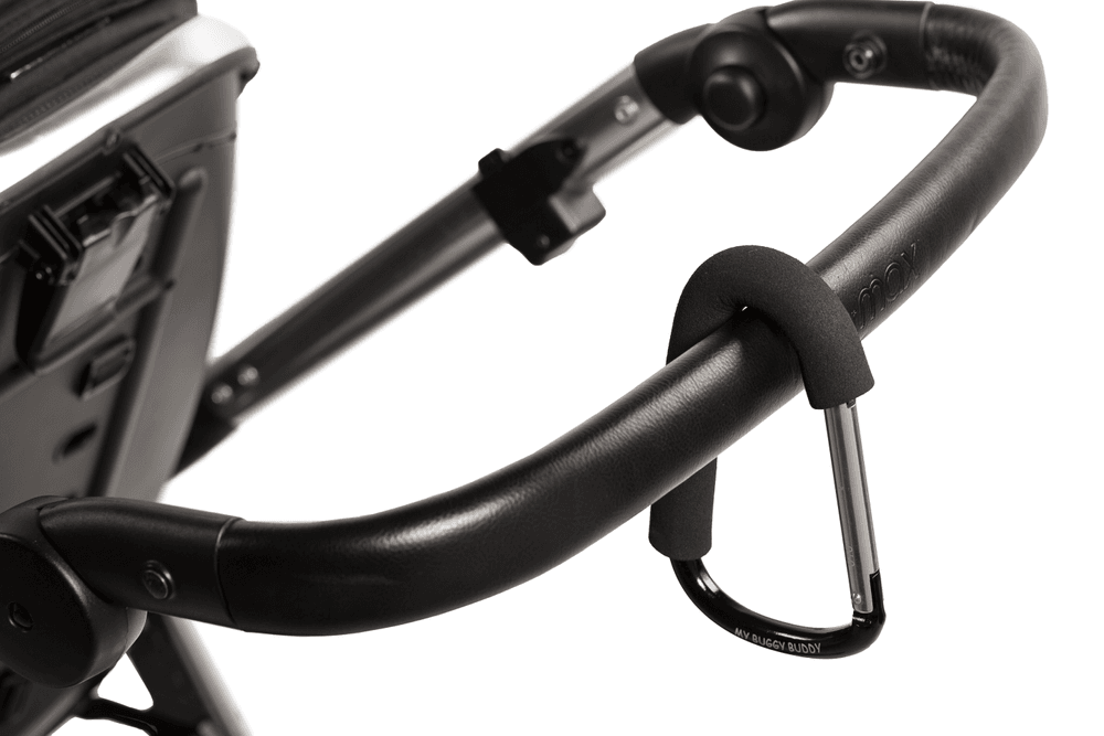 My Buggy Buddy - Stroller Organizer Clip Only - Black - Large