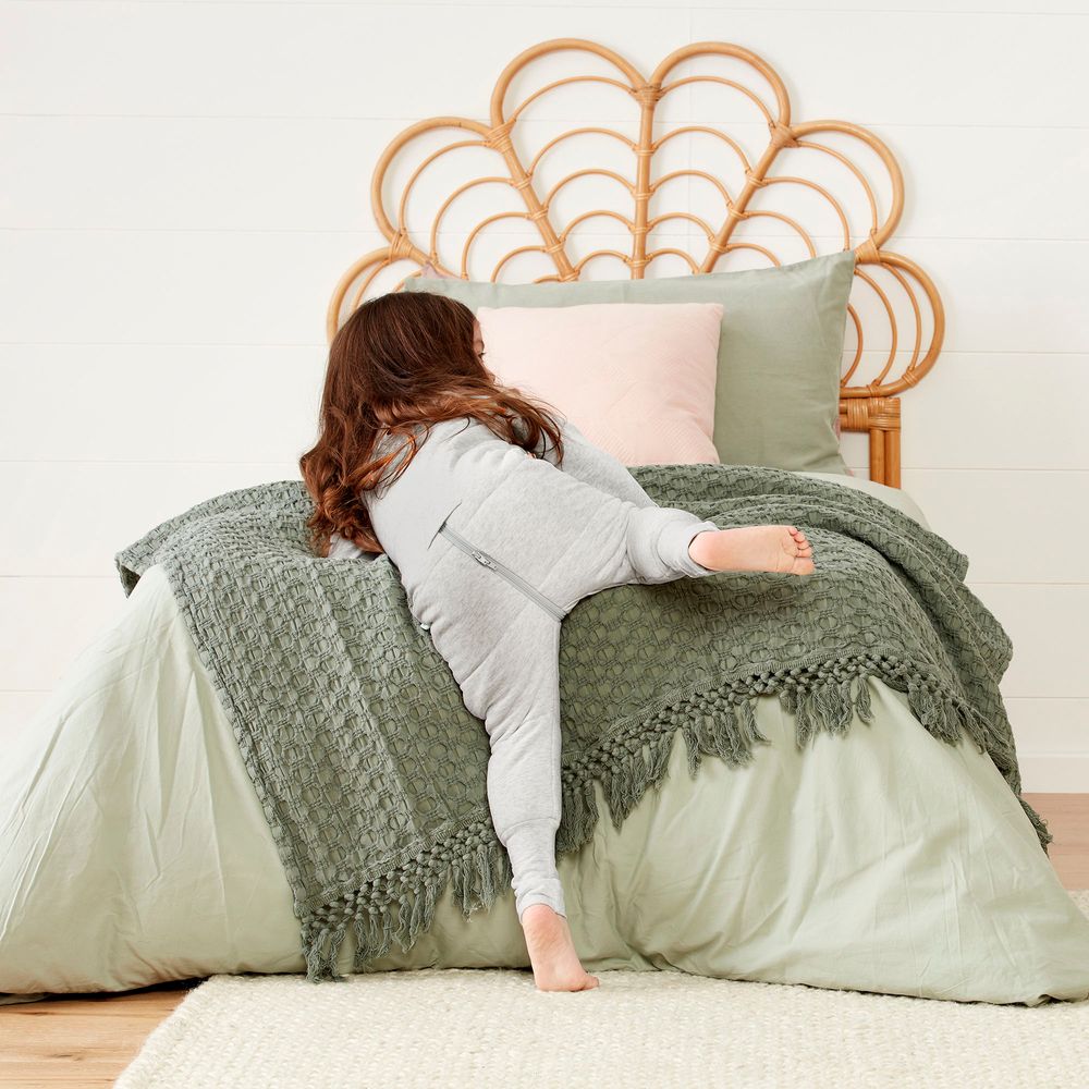 Ergopouch - 2.5 Tog Sleep Onesie - Grey Marle - 4-5Y