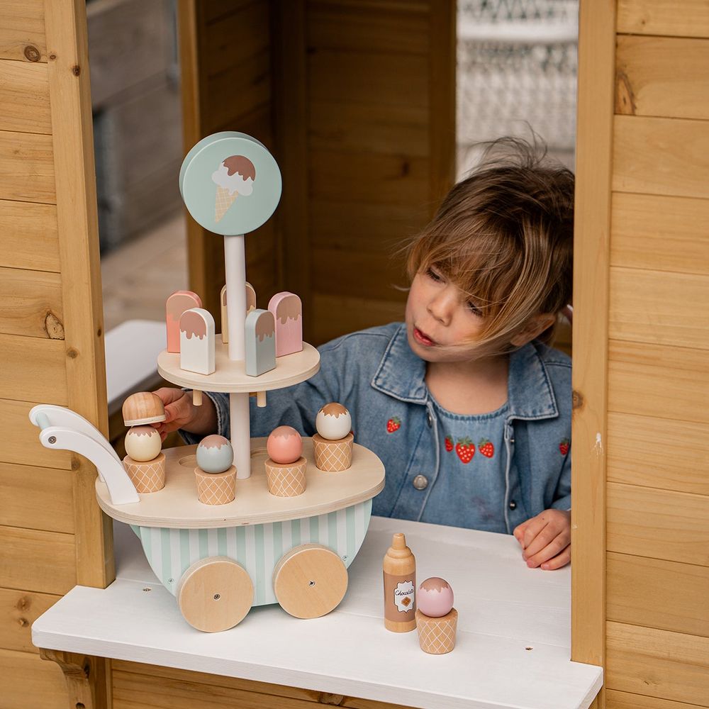 JaBaDaBaDo Ice Cream Trolley Playset