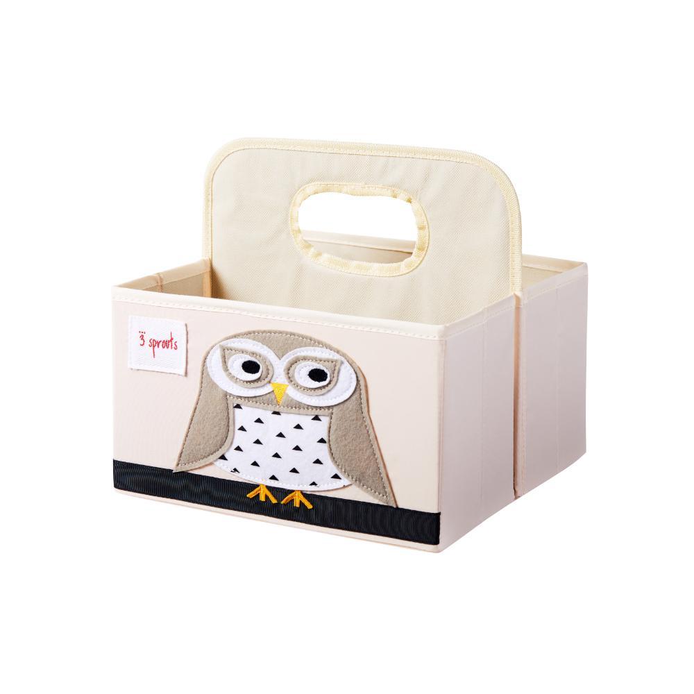 3 Sprouts - Nappy Caddy - Owl