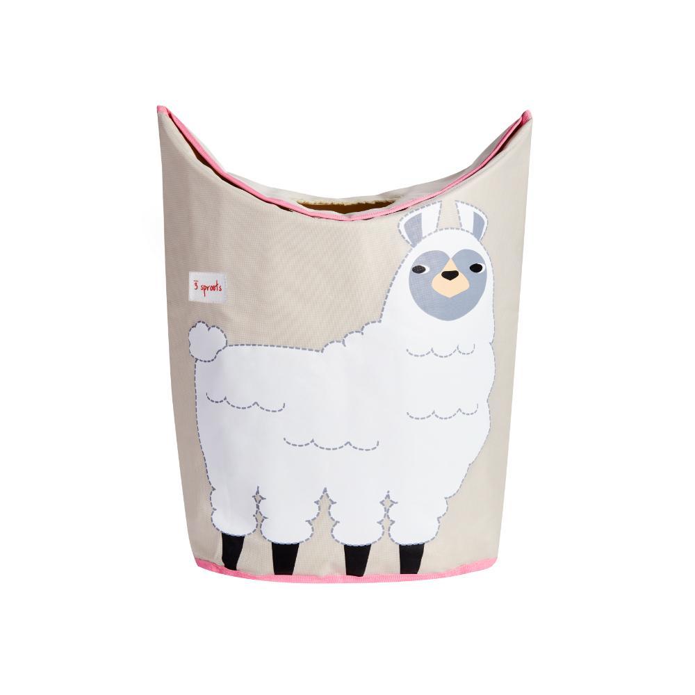 3 Sprouts - Laundry Hamper - Llama
