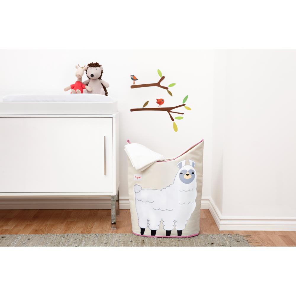 3 Sprouts - Laundry Hamper - Llama