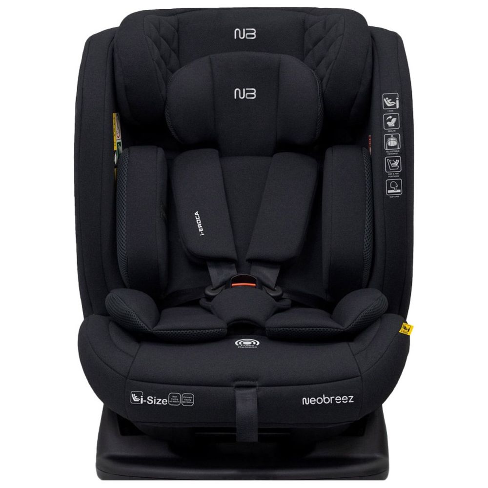 Neobreez - i-Eroca i-Size All-In-1 Convertible Car Seat 0-12Yrs - Black