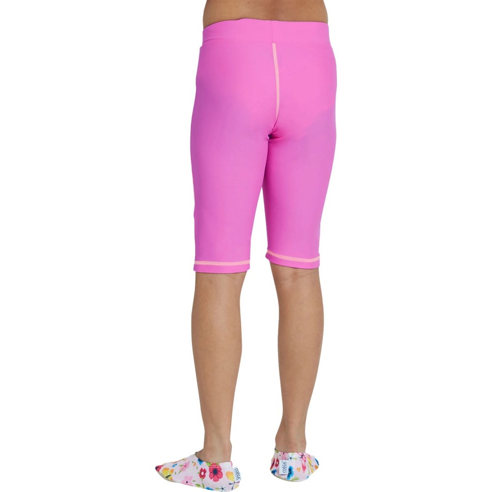 Coega Sunwear - Girl's Long Swim Shorts - Pink