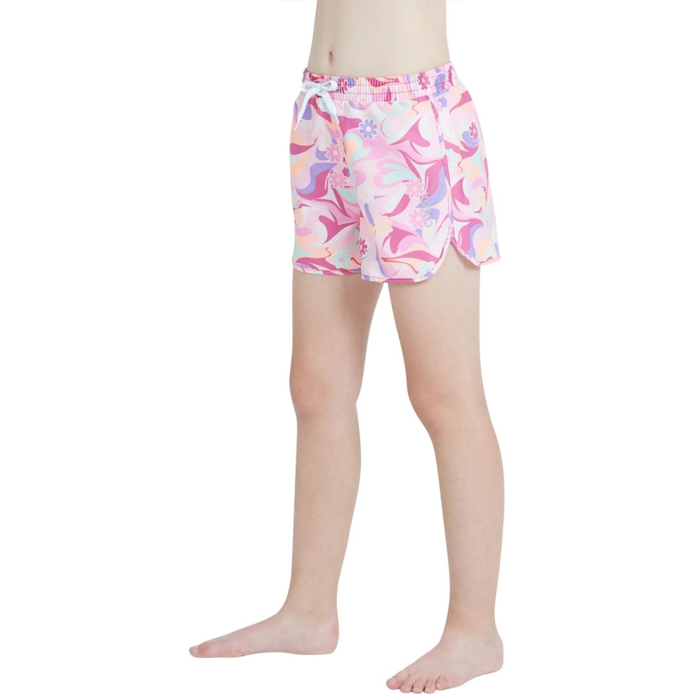 Coega Sunwear - Girl's Boardshorts - Purple Groovy Splashes