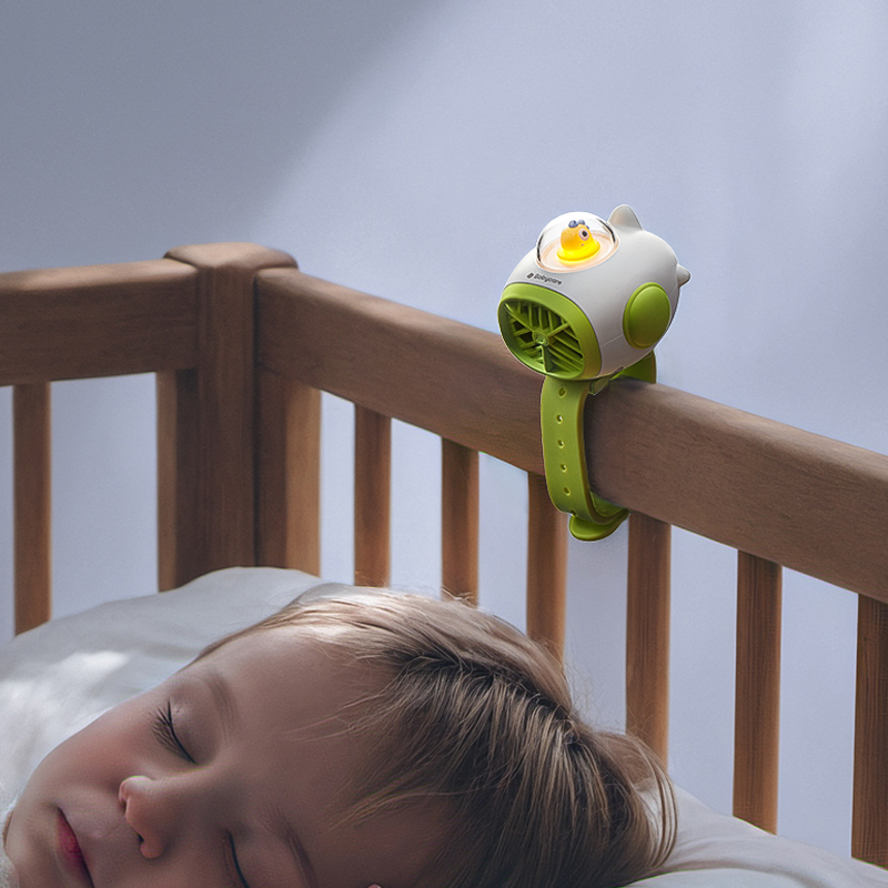 Babycare - Travel Wrist Fan - Green - Small