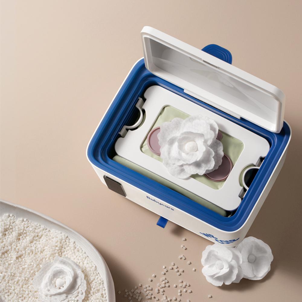 Babycare - Wipe Warmer Machine - White/Blue