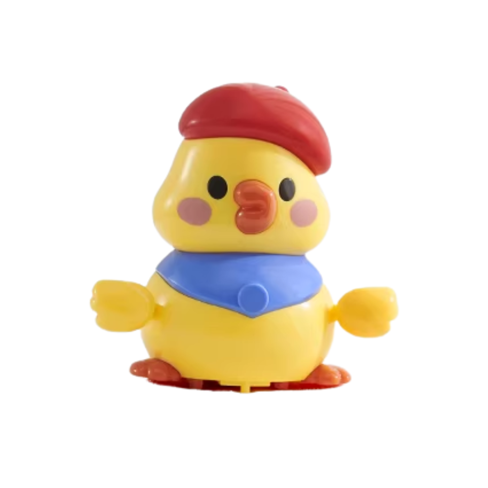 بيبي كير - لعبة بطة موسيقية للحبو ورفع الرأس - أصفر