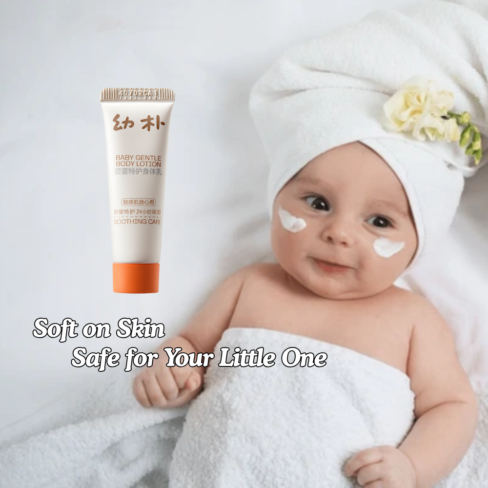 بيبي كير - لوشن جسم للأطفال للعناية المهدئة - برتقال