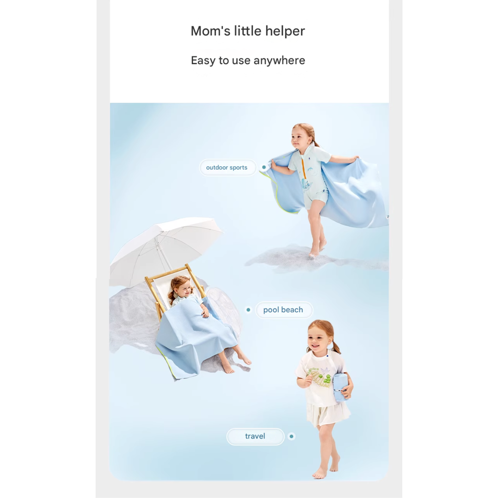 Babycare - Kids & Baby Towel - 70 x 140 cm