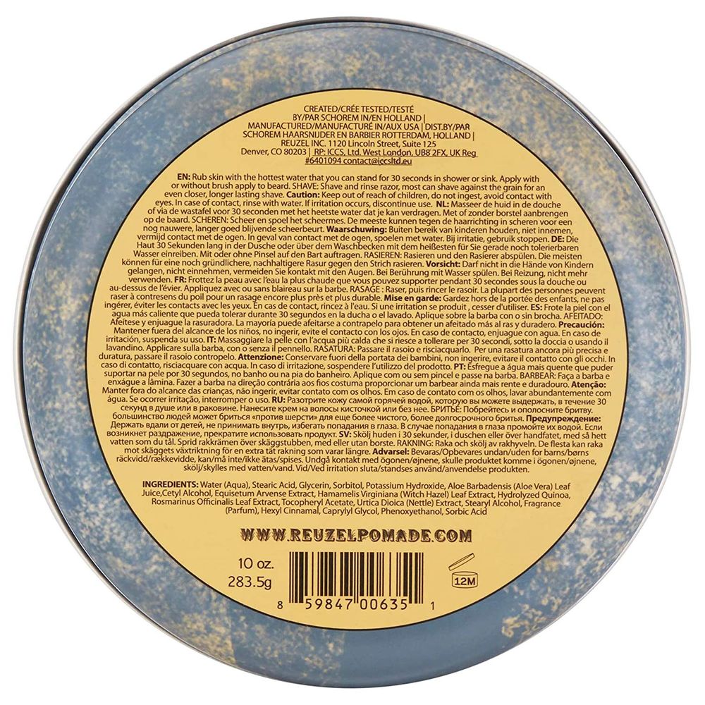 Reuzel - Shave Cream 283.5g