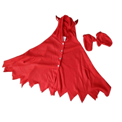 برين جيغلز - زي شيطان مع قفازات وشوكة - صغير