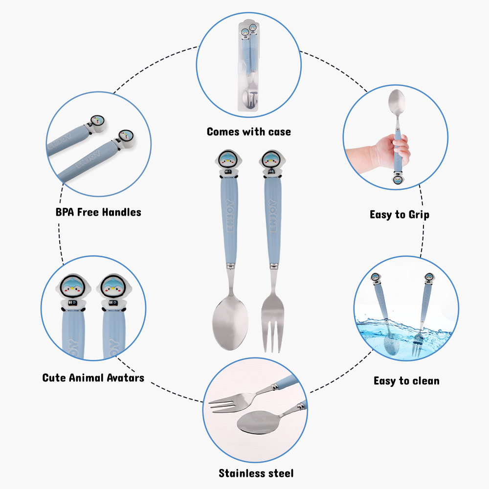 Cravista - Astronaut Cutlery Set with Case