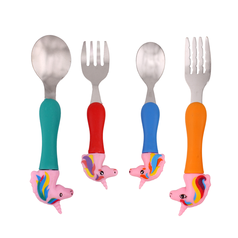 Cravista - Unicorn Kids Cutlery Set - 4pcs