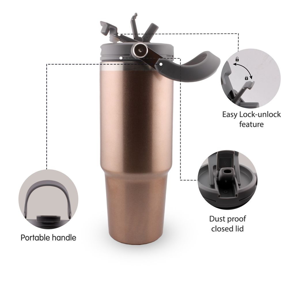 Cravista - Vacuum Insulated Stainless Steel Cup - 900ml