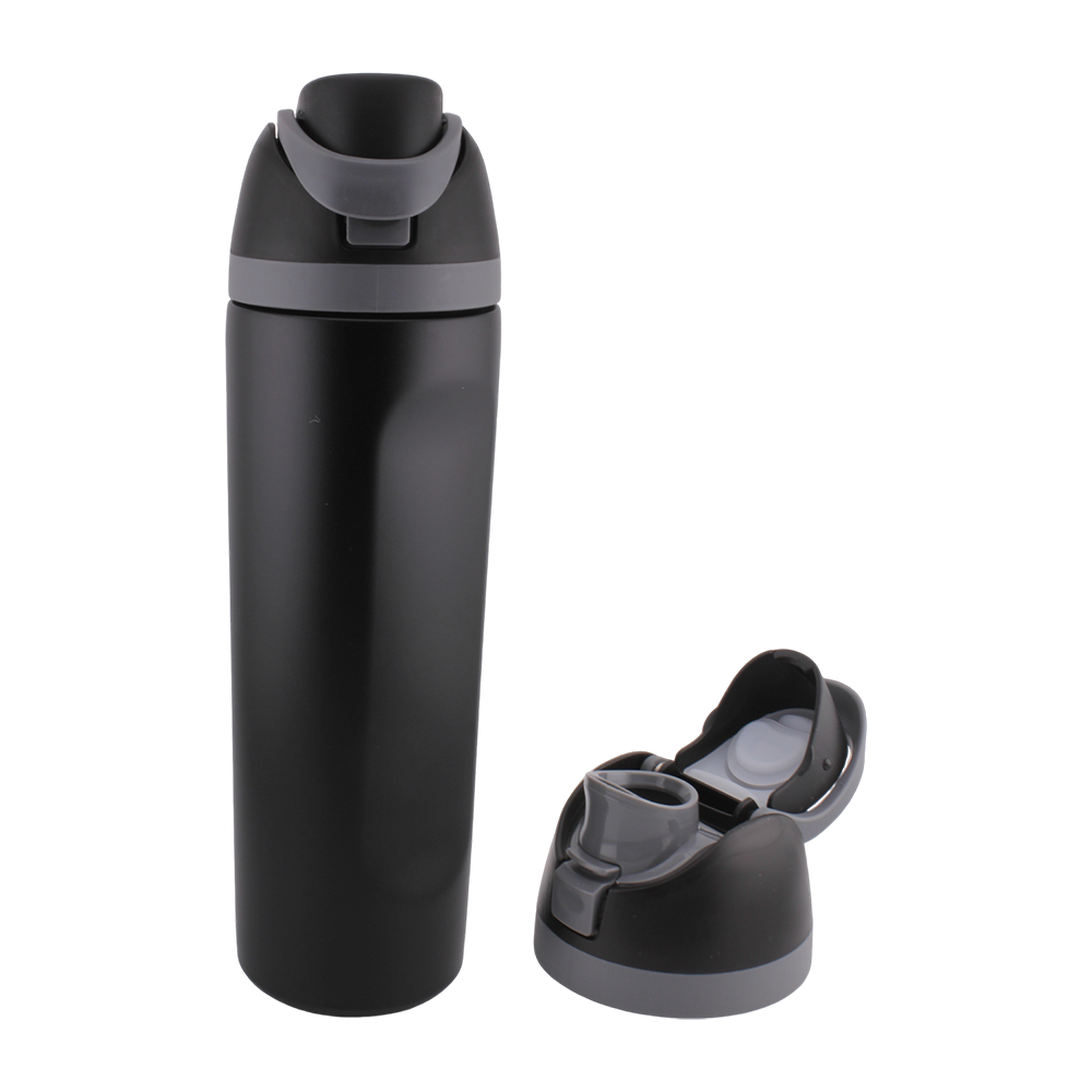 Cravista - Insulated Stainless Steel Leak-proof Kids Water Bottle With Straw & Handle - 350ml