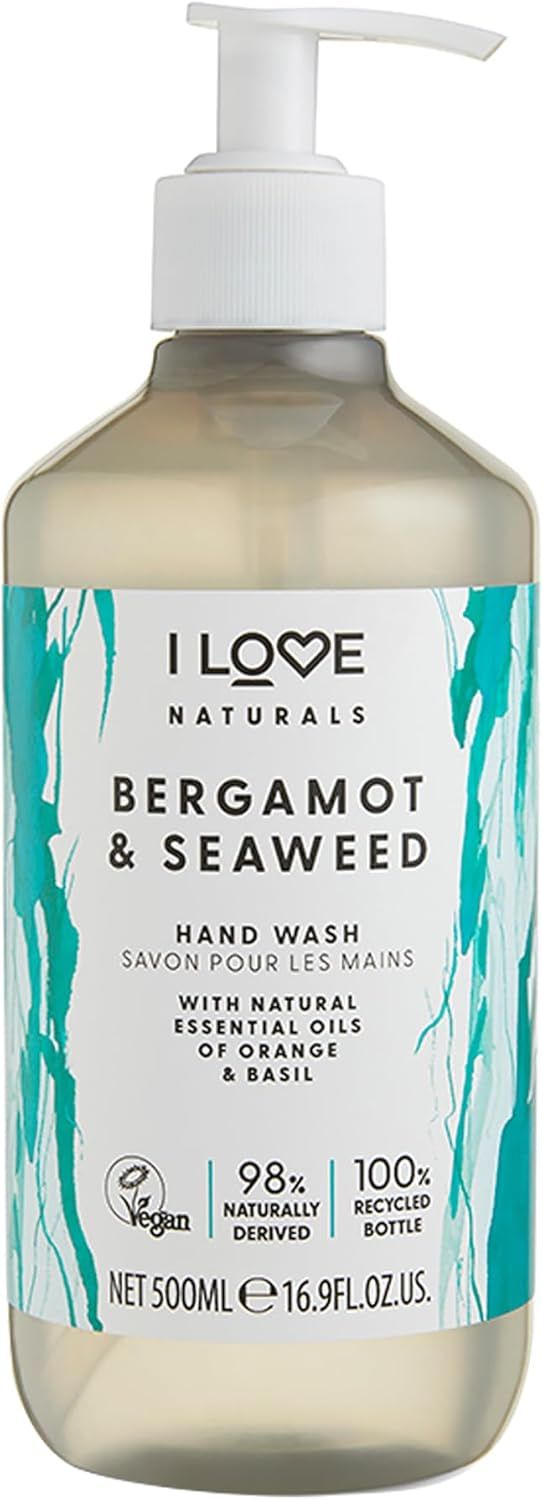 I LOVE - Naturals Bergamot And Seaweed Hand Wash - 500ml
