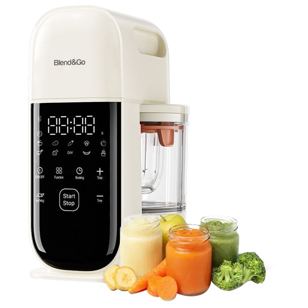BlendnGo 4-in-1 Easy Food Maker White