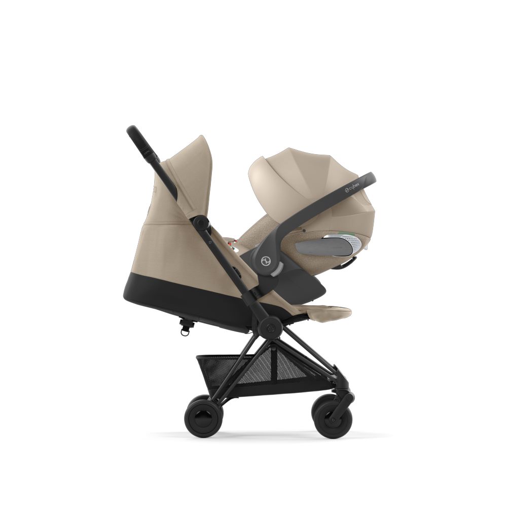 Cybex - Coya Ultra-Comfort Stroller - Cozy Beige/Matt Black