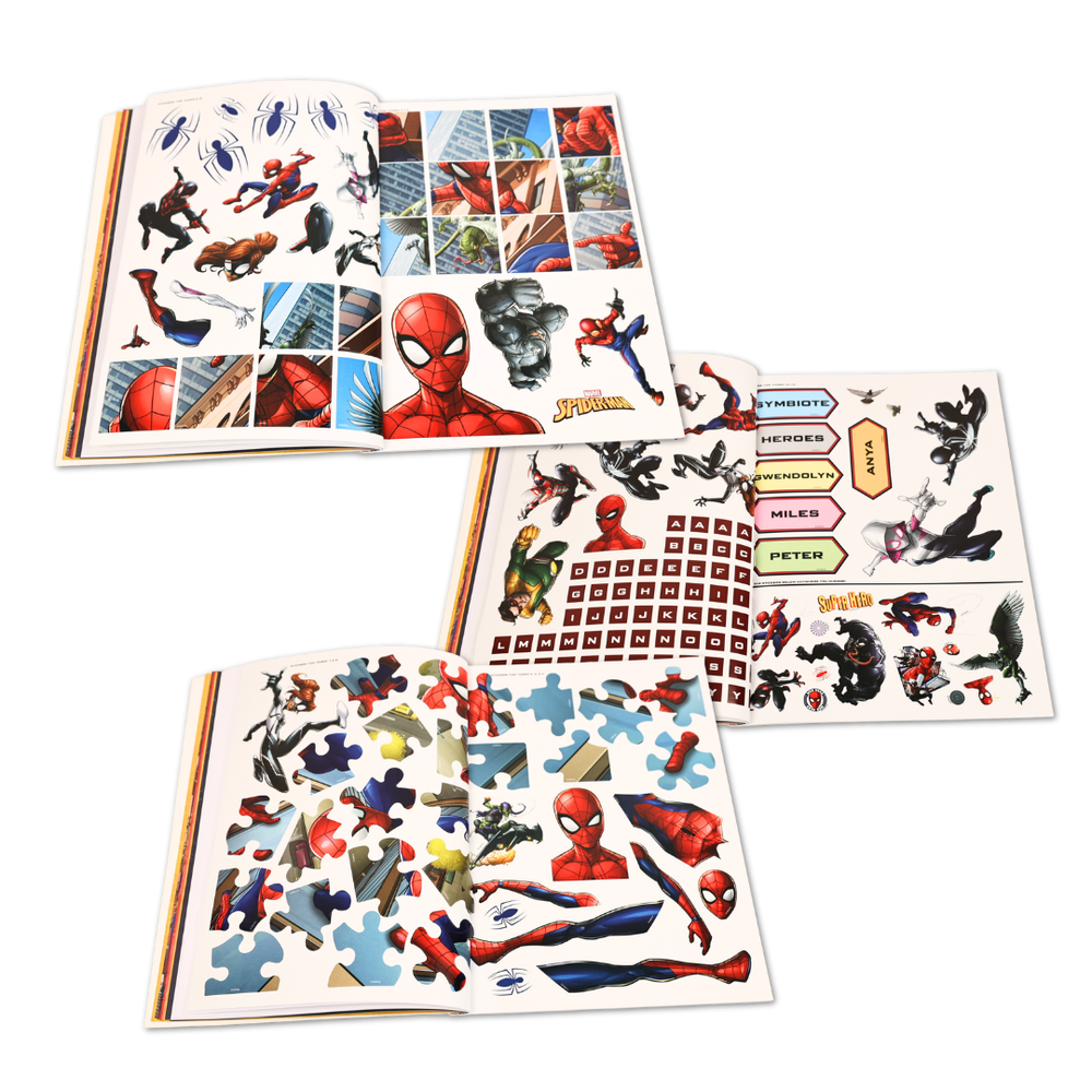 Marvel - Spider-man Jumbo Coloring & Activity Book