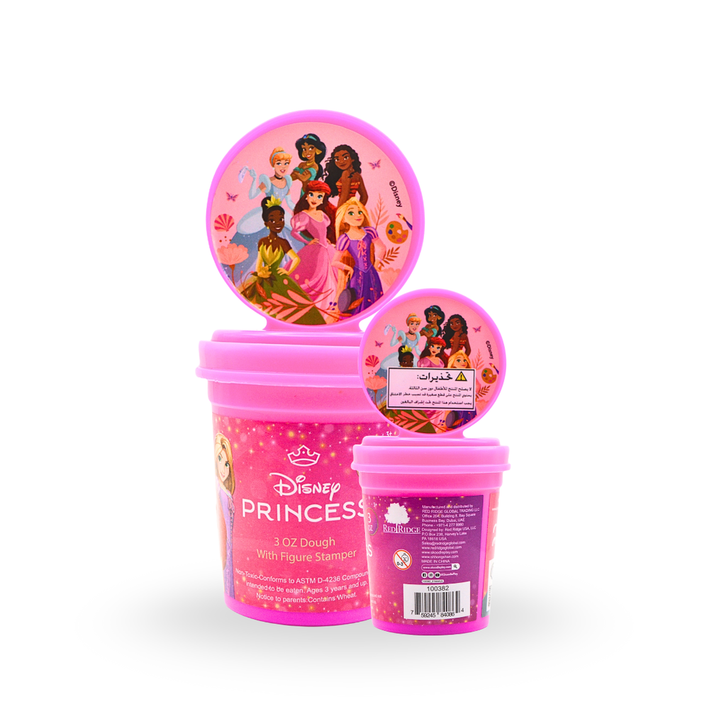 Disney - Princess Clay Dough with Figure Stamper - 85gm
