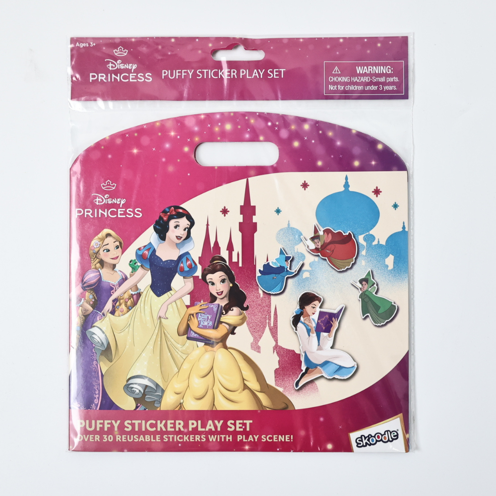 Disney - Princess Puffy Sticker Play Set - 30pcs