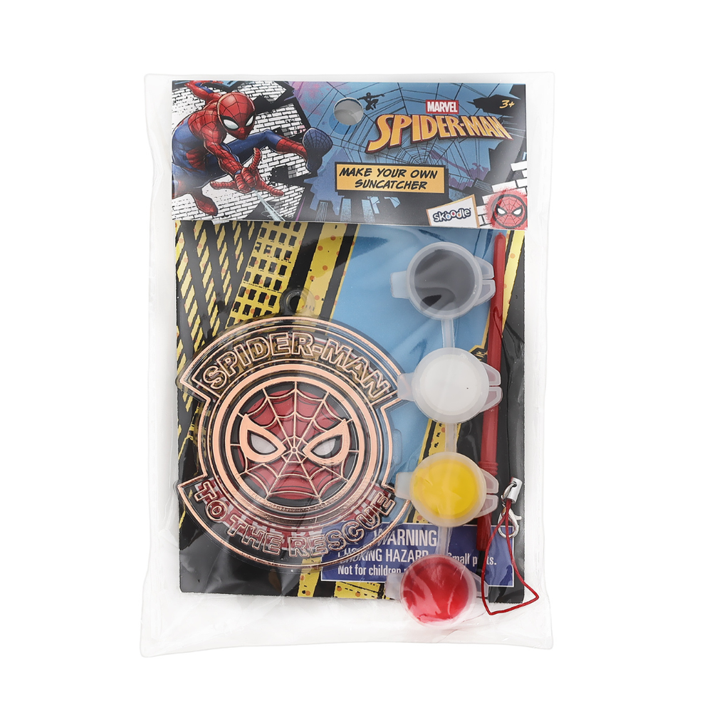 Marvel - Make Your Own Suncatcher Arts & Crafts Kit - Spiderman