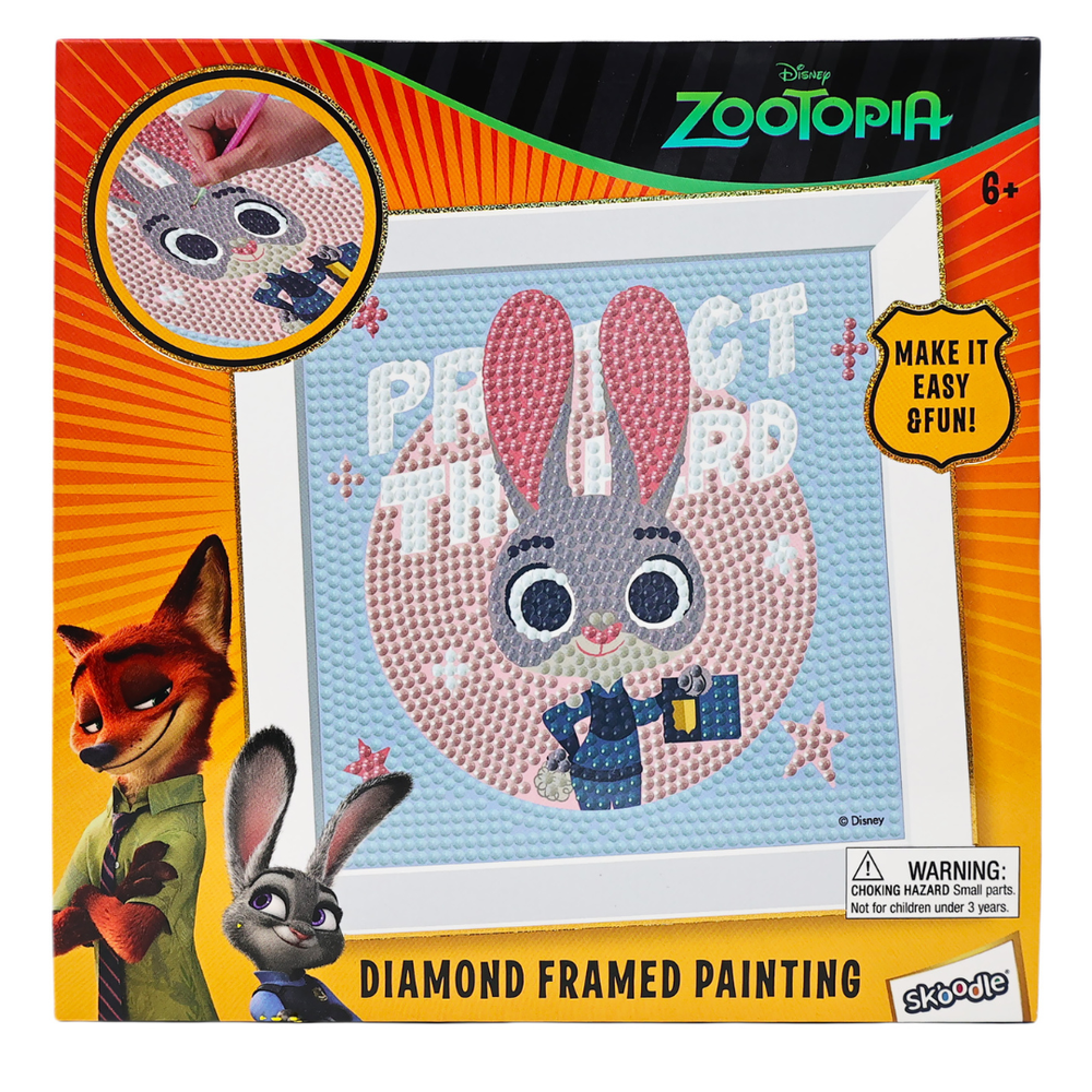 Disney - Zootopia Diamond Framed Painting Kit - Judy Hopps
