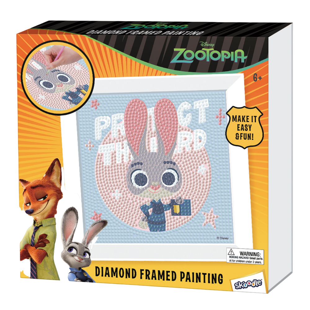 Disney - Zootopia Diamond Framed Painting Kit - Judy Hopps