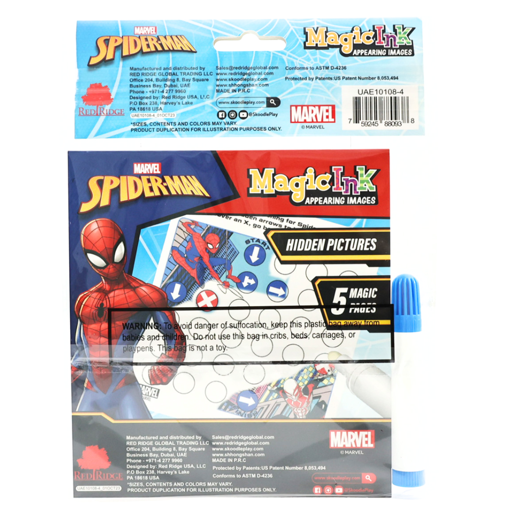 Marvel - Spider Man Mini Magic Ink Book