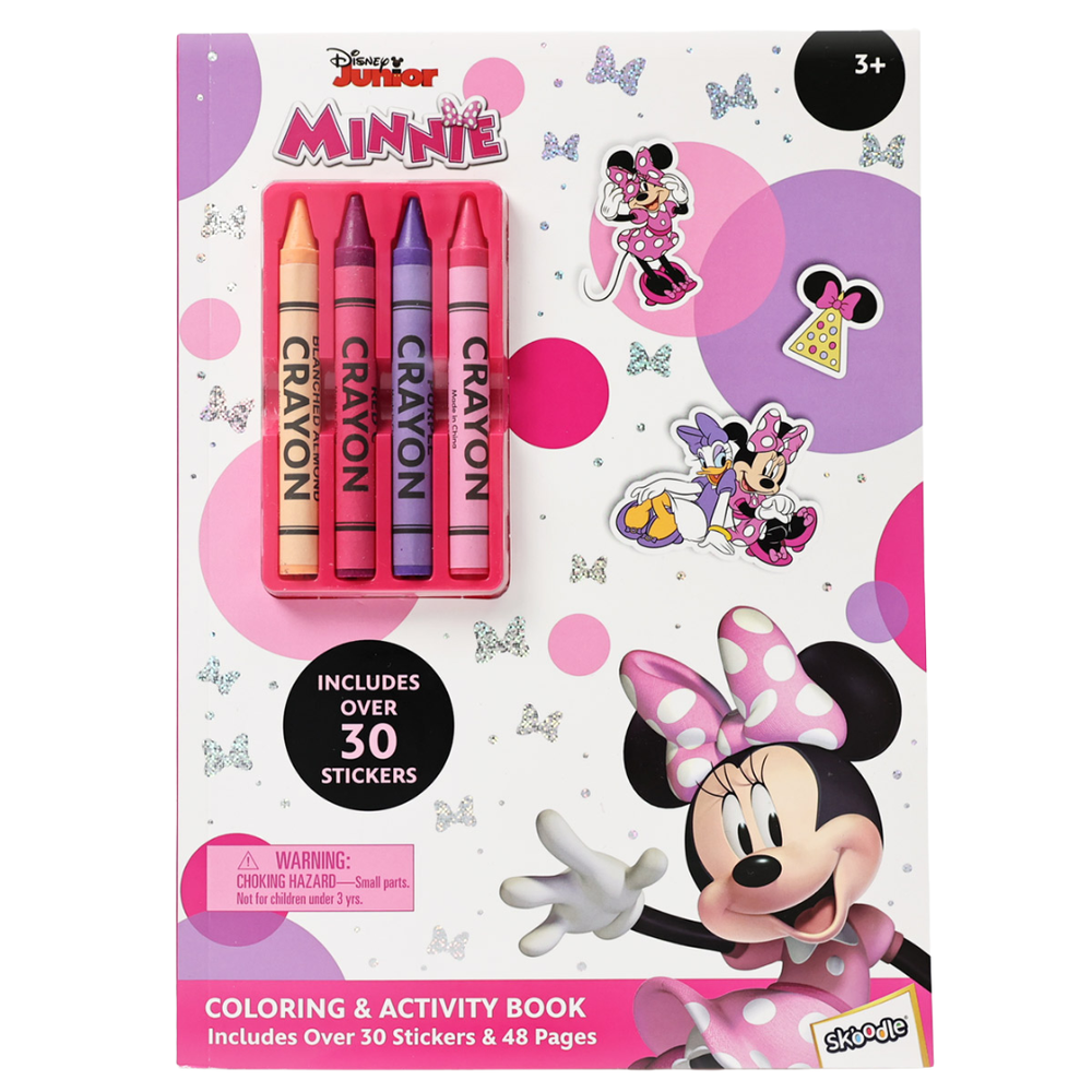 Disney - Minnie Coloring & Activity Book with Crayons