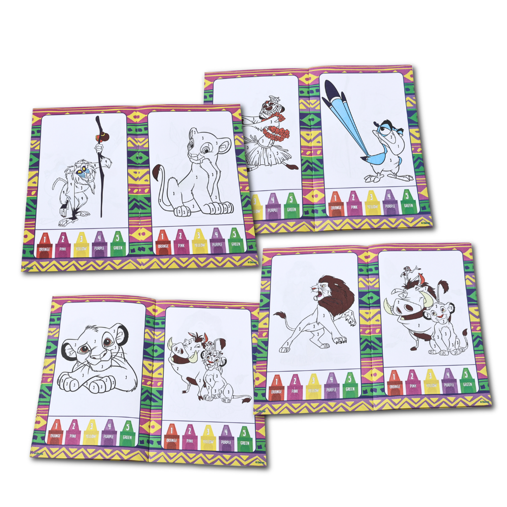 Disney - Lion King Color By Number Kit