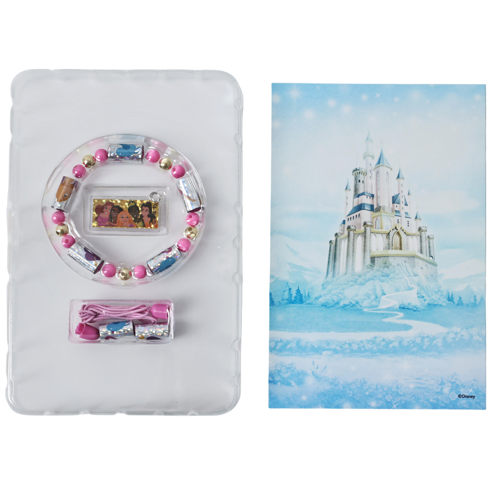 Disney - Holographic Stickers On A Roll Bracelet Making Kit - Princess