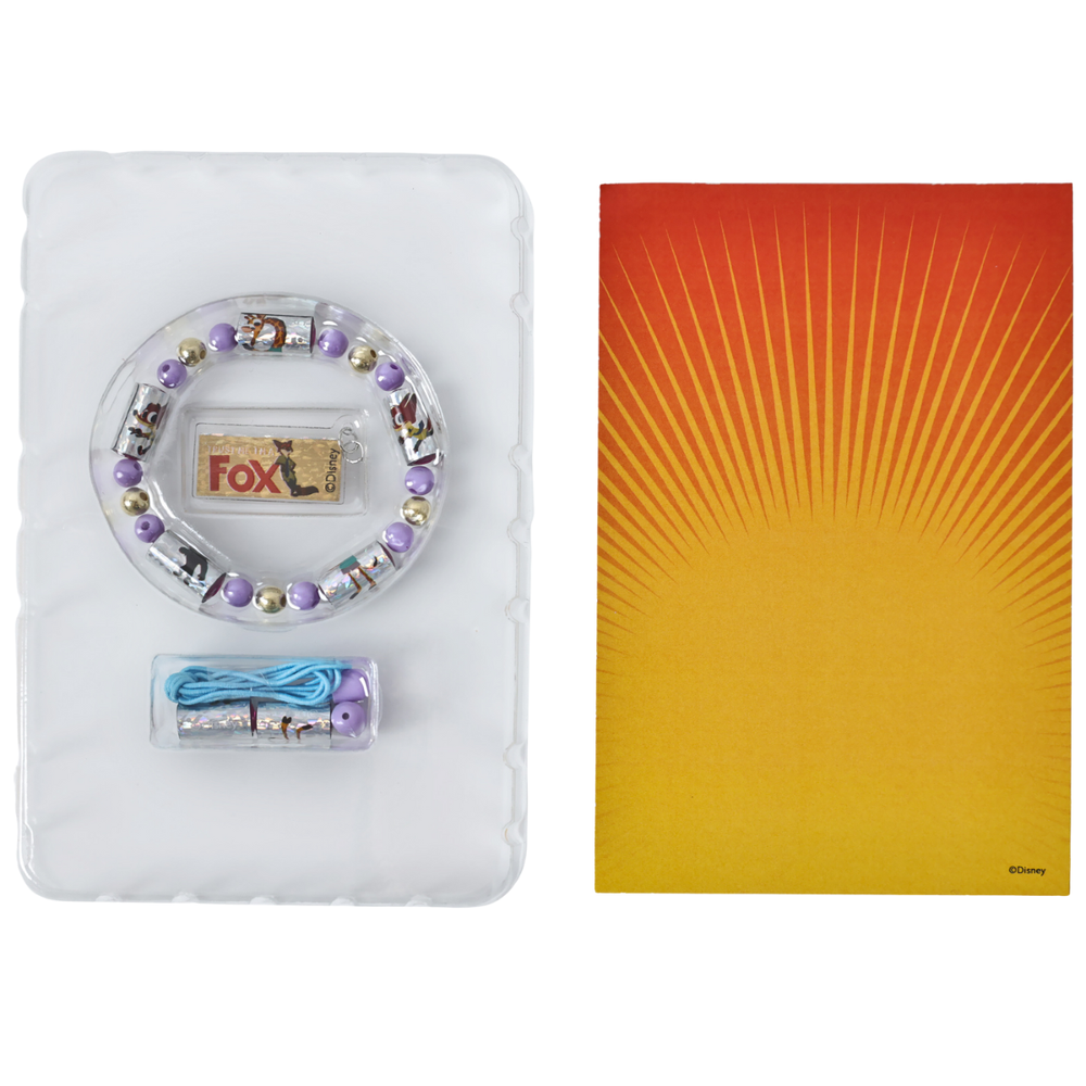 ديزني - مجموعة صنع أساور مع ملصقات هولوغرافية على لفافة - زوتوبيا
