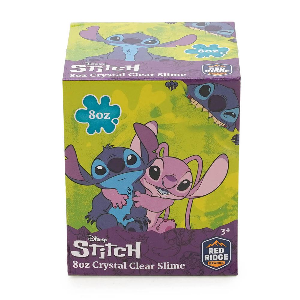 Slime Squad - Disney Stitch Crystal Clear Slime - Green - 236 ml