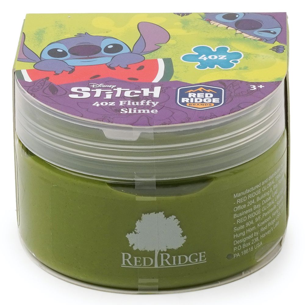 Slime Squad - Disney Stitch Fluffy Slime - Green - 118 ml