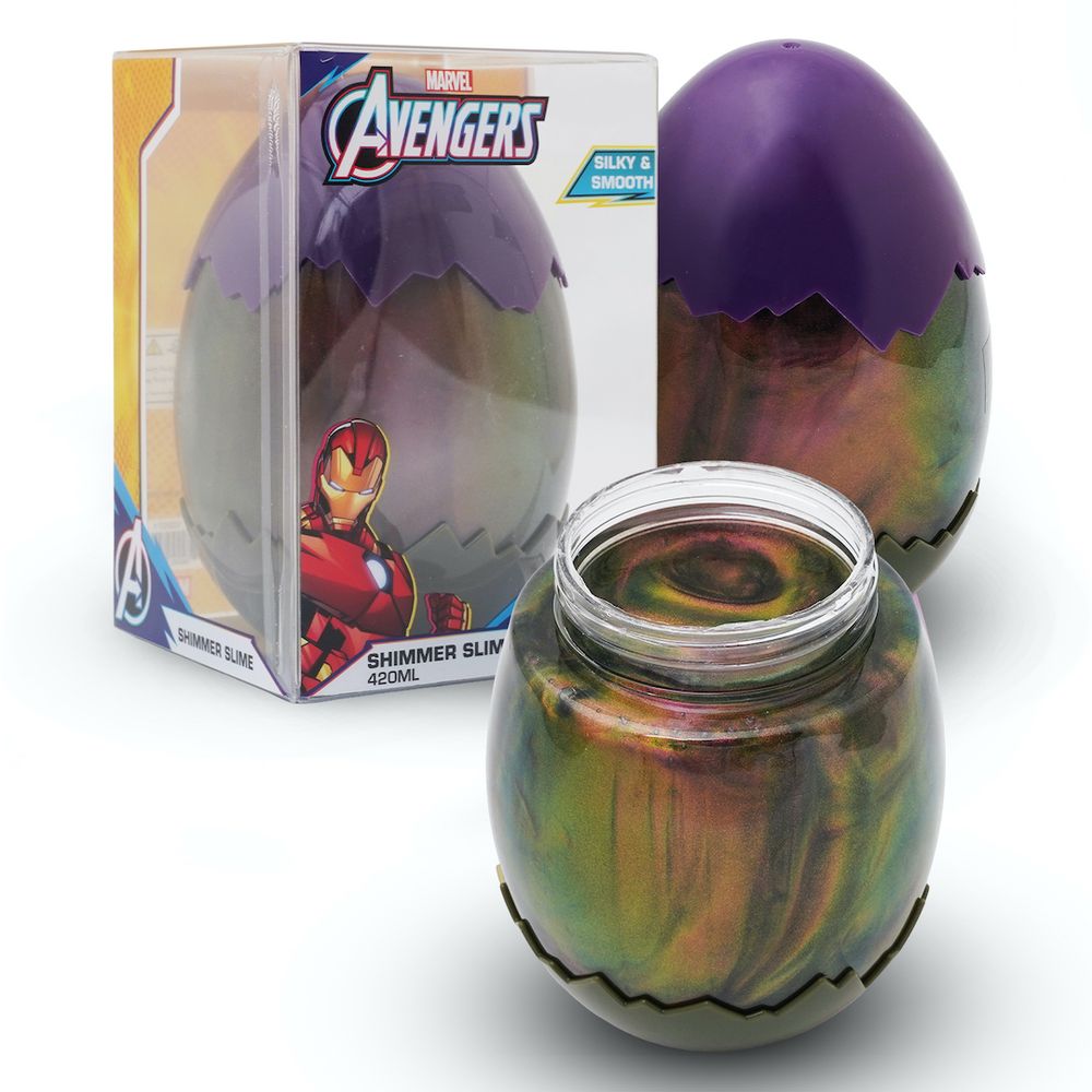 Slime Squad - Marvel Iron Man Shimmer Slime - 420 ml